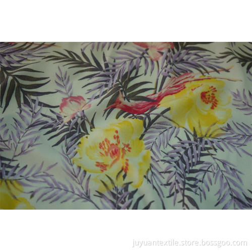 100% Viscose Moroccan Crepe Eco-vera Print Fabric